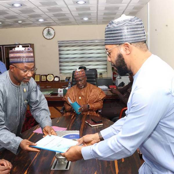 Presentation of MOU at COVERS Signing Ceremony