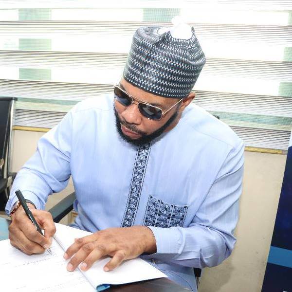 Obieze Odibe at COVERS Signing Ceremony